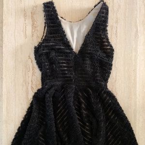 Nicole Miller Textured Cocktail Dress